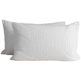 M&S anti allergy pillow protectors white (British brand)