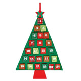 Premier Decorations fabric tree advent calendar 100cm tall (British brand)