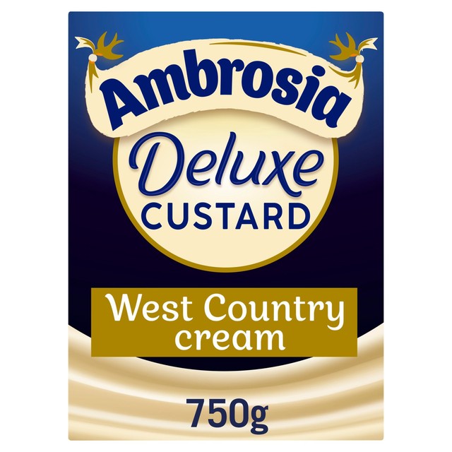Ambrosia Deluxe Ready To Serve Custard Carton 750g - British product