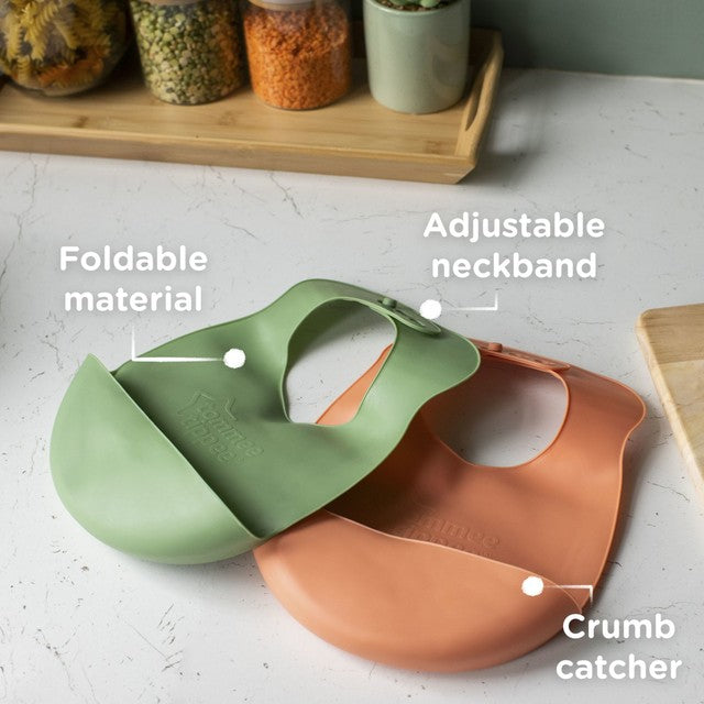 Tommee Tippee Roll 'n' Go Bib 7m+ (British brand)