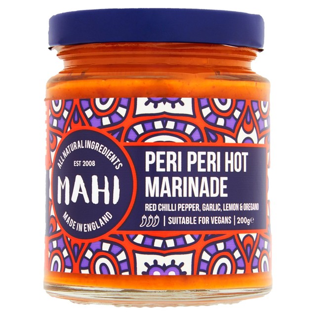 Mahi Peri Peri Hot Marinade 200ml, imported from the UK