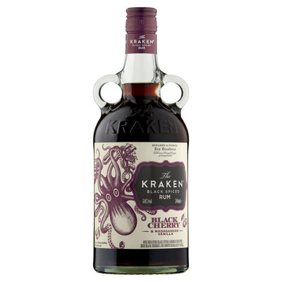 M&S Kraken Black Cherry & Madagascan Vanilla Black Spiced Rum 70cl- Buy online at McGrocer