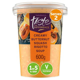 Sainsburys Butternut  Sage Risotto Soup Autumn Edition Taste the Difference 600g