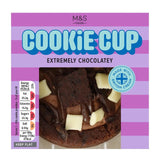 M&S Chocolate Cookie Cup 110g, imported from the UK