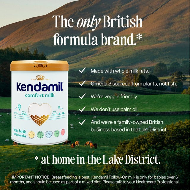 Kendamil Comfort Milk infant formula 800g, UK version