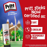 Pritt glue stick blistercard 3 x 22g, imported from the UK