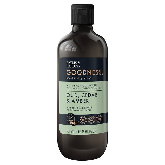 Baylis & Harding Goodness Oud, Cedar & Amber Body Wash