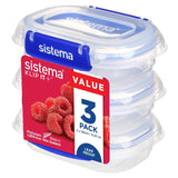 Sistema Klip It Plus 180ml food storage containers (British brand)