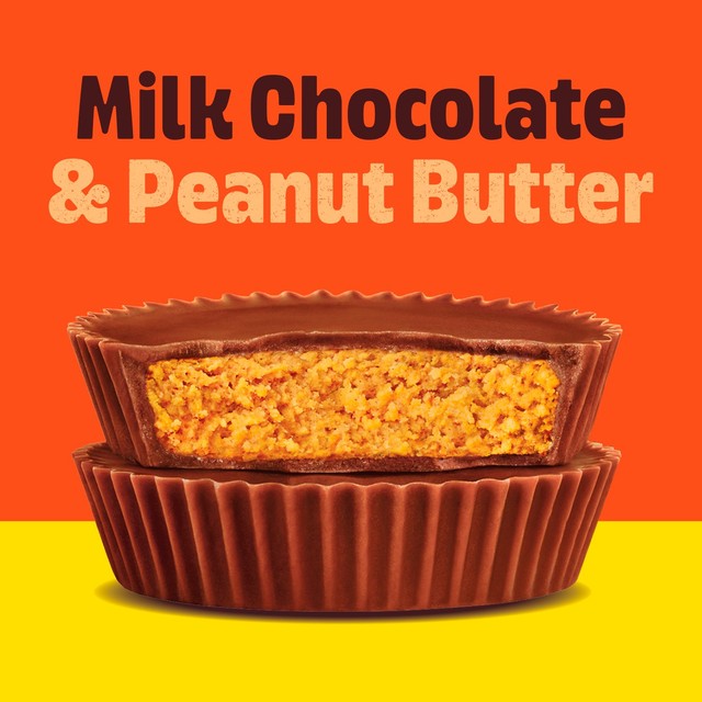 Reese's peanut butter cups 63g, imported from the UK