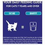 Purina One Senior cat food mixed selection 40x85g, imported from the UK