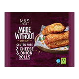 M&S cheese and onion gluten-free rolls 2 rolls, imported from the UK