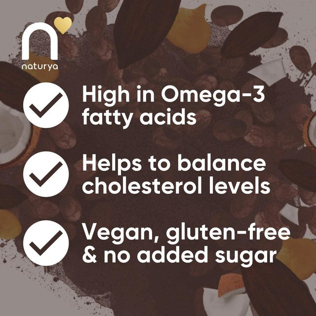 Naturya organic chocolate chia pudding blend 175g, imported from the UK
