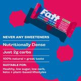 Fatt raspberry almond ketogenic nut bar 30g - British product