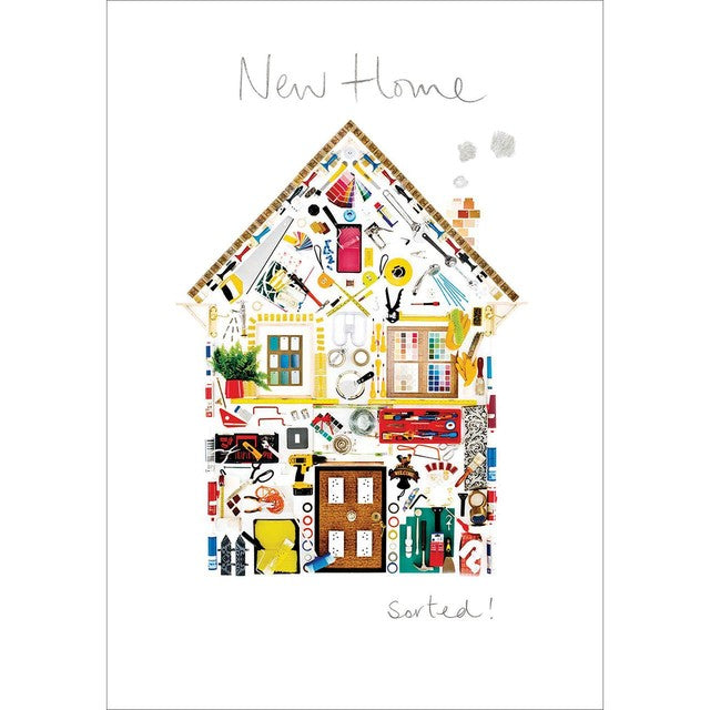 Woodmansterne New Home Card 13cm x 18cm, imported from the UK