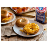 New York Bakery Co. plain bagels 5 pack, imported from the UK