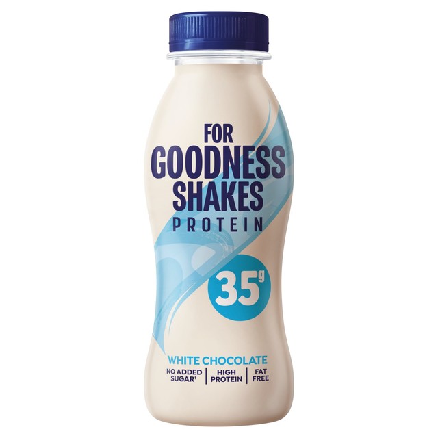 For Goodness Shakes protein shake White Chocolate 330ml (British brand)
