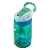 Contigo Gizmo Sip Green Dinosaur Kids Water Bottle - British product