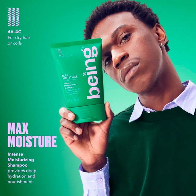 Being Max Moisture Intense Moisturising Shampoo, UK version