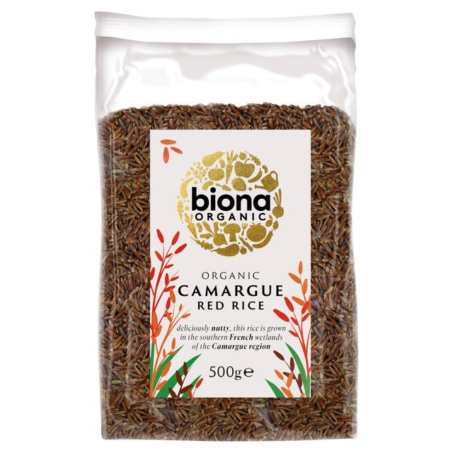 Biona Organic Red Camargue Rice 500g - British product