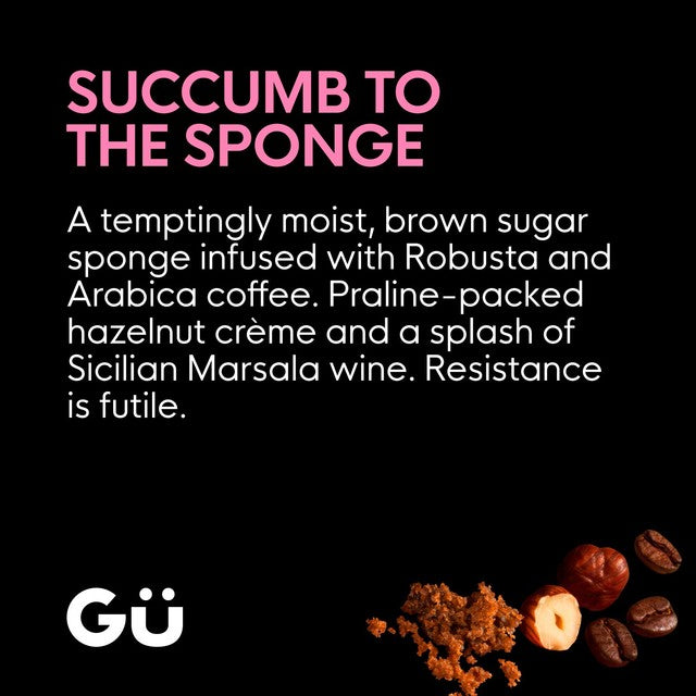 Gü coffee hazelnut cake pot 65g, imported from the UK