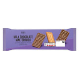 M&S milk chocolate malted milk biscuits, imported from the UK