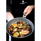 MasterClass cast aluminium frying pan with induction base 26cm, imported from the UK