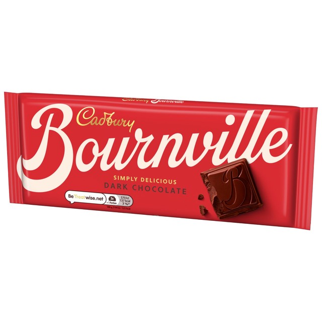 Cadbury Bournville Classic dark chocolate bar 180g - British product