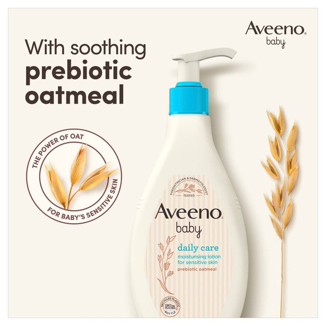 Aveeno baby moisturising lotion with oatmeal - British product