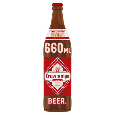 Cruzcampo Lager Beer 660ml