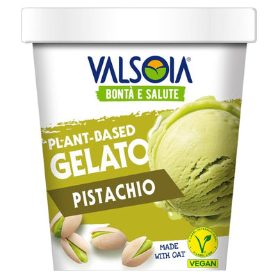 M&S Valsoia Pistachio Oat Based Gelato Plant-Based Ice Cream 510ml- Buy online at McGrocer