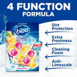 Bloo Power Active Fruitopia toilet rim block (British brand)
