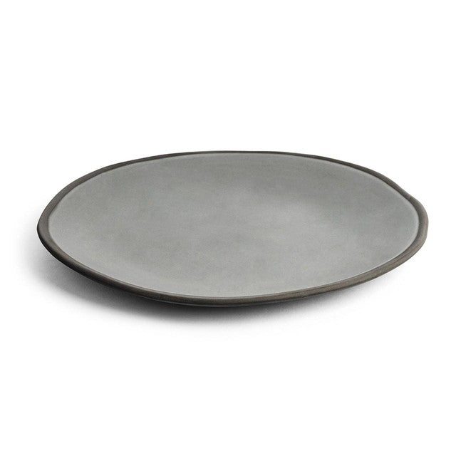 Daylesford Organic grey plate 18cm - British product