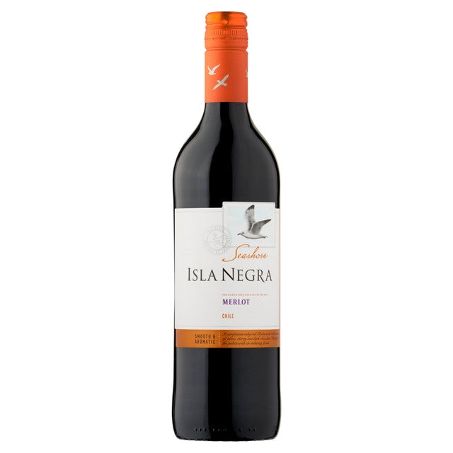 Isla Negra Merlot red wine 75cl, UK version