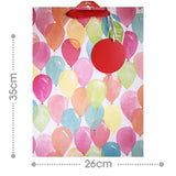 Deva large balloon gift bag 26x35cm - British product