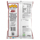 Wotsits corn puffs Really Meaty 115g, imported from the UK