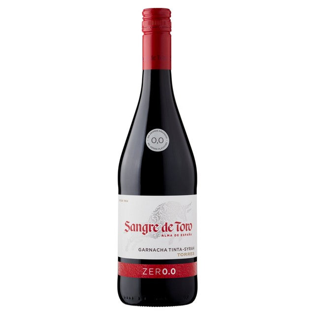 Torres Natureo red dealcoholised wine 75cl (British brand)