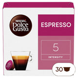 Nescafe Dolce Gusto espresso coffee capsules 30 capsules, imported from the UK