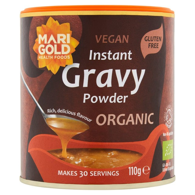 Marigold Health Foods organic vegan gravy powder 110g, imported from the UK