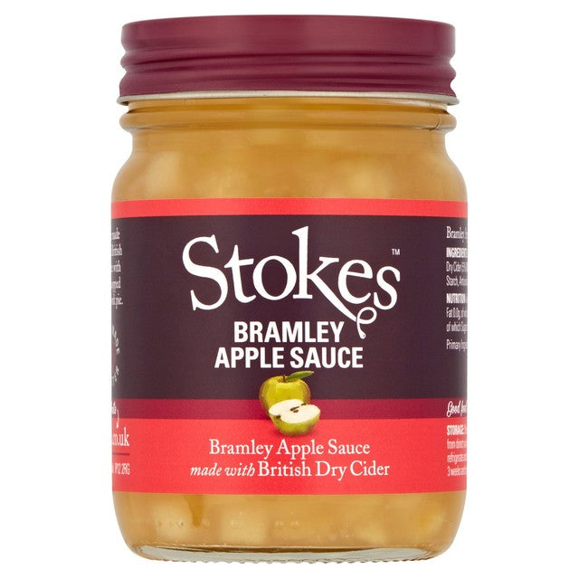 Stokes Bramley apple sauce 240g (British brand)