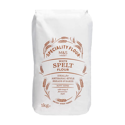 M&S M&S White Spelt Flour Specialist Flour 1kg- Buy online at McGrocer