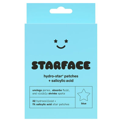 Sainsburys Starface Hydro Star Patches Salicylic Acid Blue x32- Kjøp online hos McGrocer