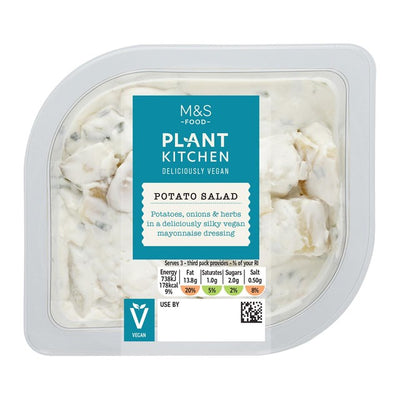 M&S M&S Plant Kitchen Vegansk Potetsalat 300g- Kjøp online hos McGrocer
