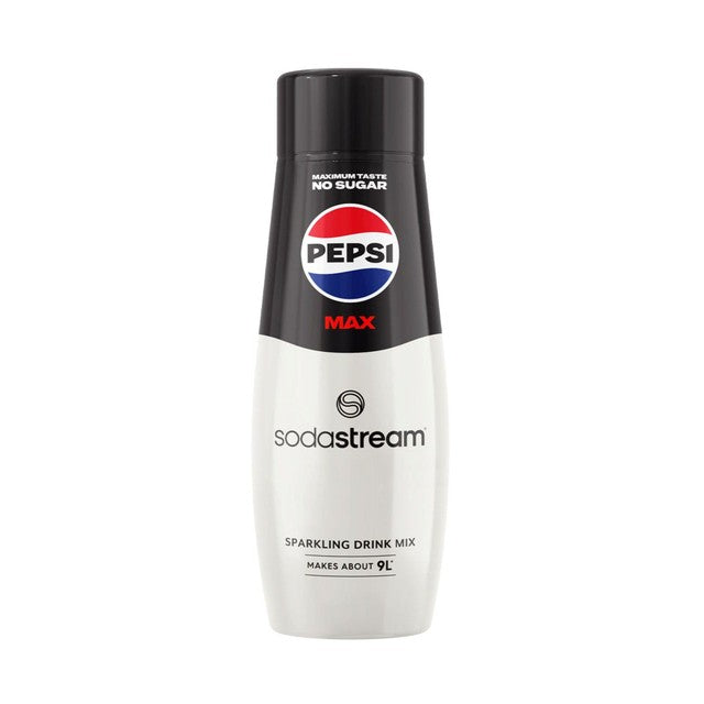 SodaStream Pepsi Max cola syrup 440ml (British brand)