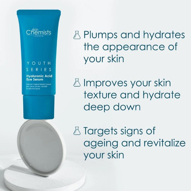 SkinChemists Hyaluronic Acid Facial Serum 30ml (British brand)
