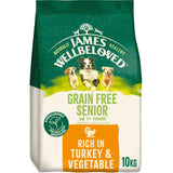 James Wellbeloved grain free senior turkey veg, imported from the UK