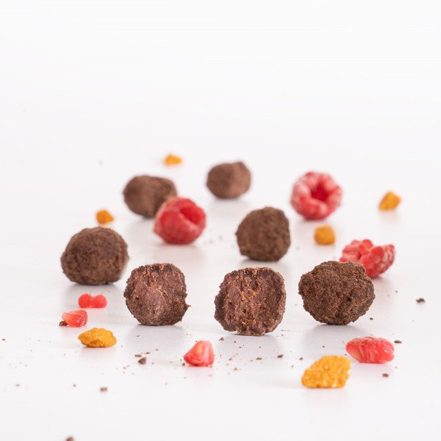 Booja-Booja chocolate Raspberry Scrunch 65g, UK version
