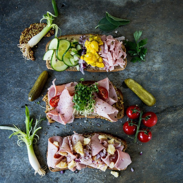 Houghton Reduced Salt Cooked Sliced Ham, UK version