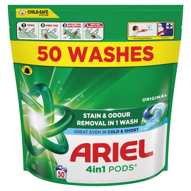 Ariel Original Pods 100 Washes - British product