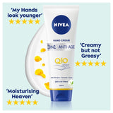 Nivea Q10 Anti-Age Hand Cream 100ml, imported from the UK