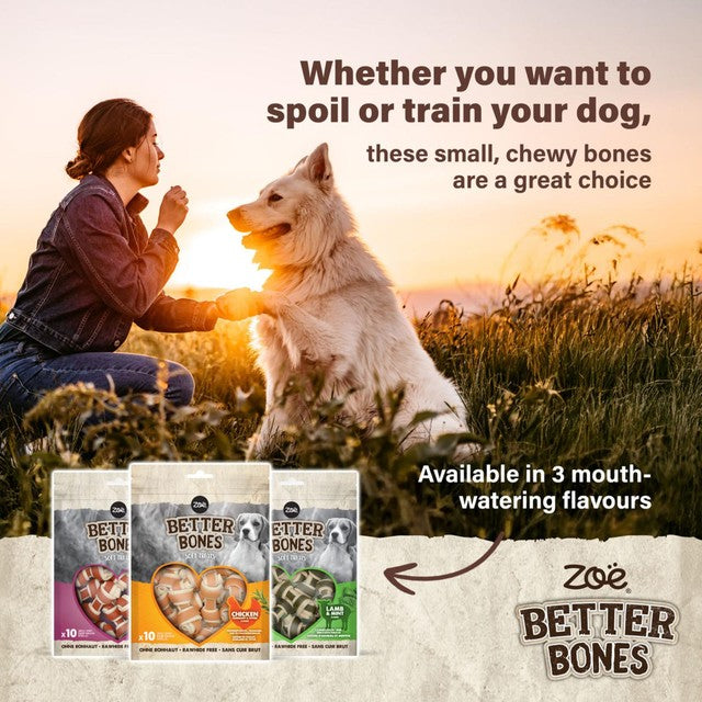 Zeus Better Bones lamb with mint dog treats 7.5cm (British brand)